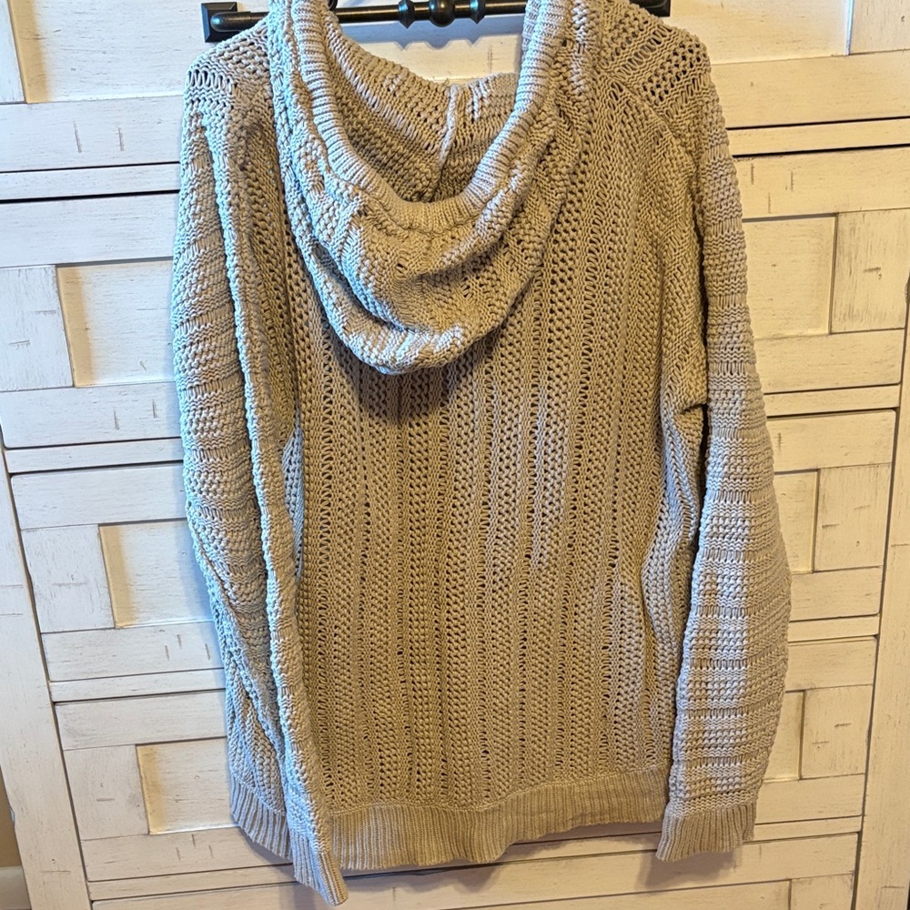 Natural Reflections Tan Knit Sweater - Picture 3 of 3